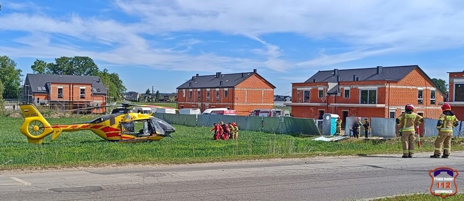 Wypadek na budowie 13 maja 2024 w Tyachach Wypadek na budowie 13 maja 2024 w Tyachach