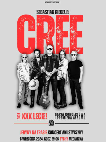 30-lecie Cree - plakat 30-lecie Cree - plakat