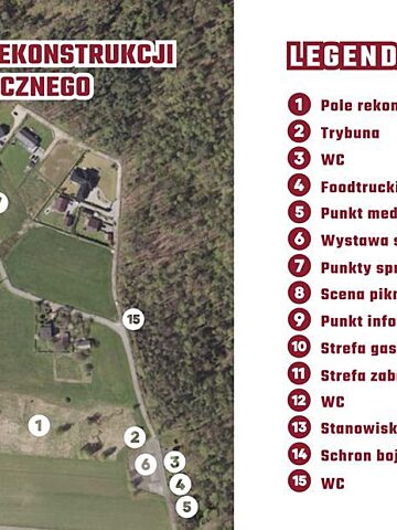 Bitwa Wyrska 2024 - mapa wydarzenia Bitwa Wyrska 2024 - mapa wydarzenia