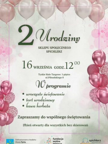 Drugie urodziny sklepu Spichlerz w Tychach Drugie urodziny sklepu Spichlerz w Tychach