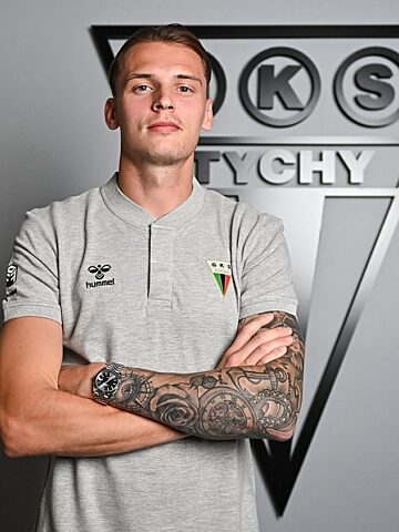 Rafał Makowski - zawodnik GKS Tychy Rafał Makowski - zawodnik GKS Tychy