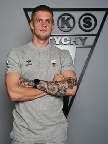 Mateusz Górski, zawodnik GKS Tychy Mateusz Górski, zawodnik GKS Tychy