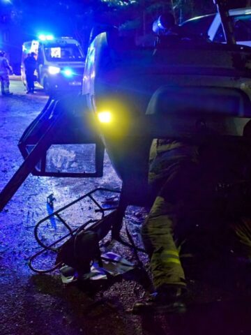 Wypadek w Tychach 23 listopada 2024 - sprawca kompletnie pijany Wypadek w Tychach 23 listopada 2024 - sprawca kompletnie pijany