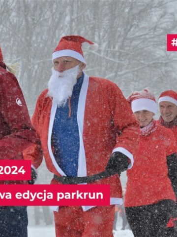 Bieg na Mikołajki 2024 w Tychach - plakat Bieg na Mikołajki 2024 w Tychach - plakat