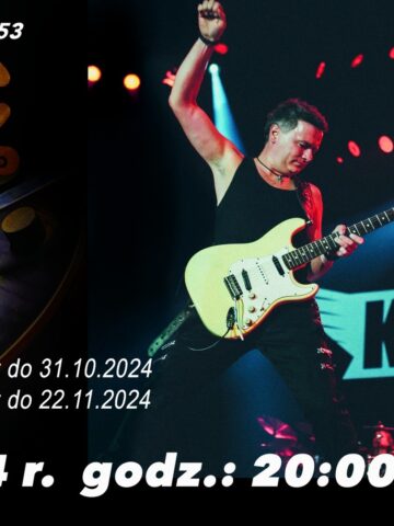 Koncert Kruka w Tychach - plakat Koncert Kruka w Tychach - plakat