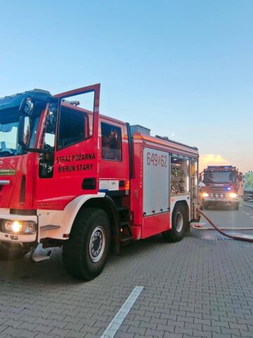 Pożar Tychy Składowa, 14.08 2024 Pożar Tychy Składowa, 14.08 2024