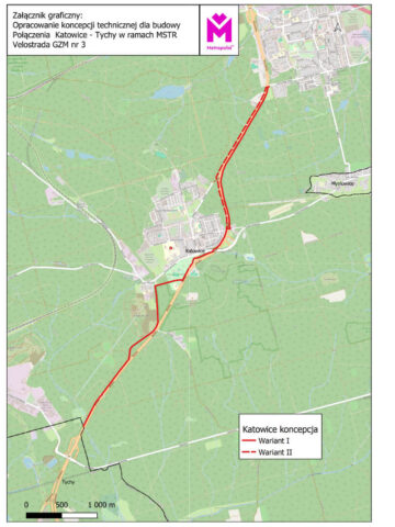 Velostrada nr 3 Tychy-Katowice Velostrada nr 3 Tychy-Katowice