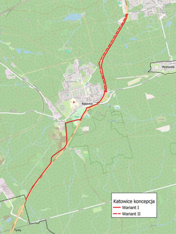 Velostrada nr 3 Tychy-Katowice Velostrada nr 3 Tychy-Katowice