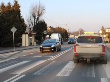 11-letnia dziewczynka na hulajnodze potrącona na pasach Potrącenie 11-latki na hulajnodze na pasach, Jankowice