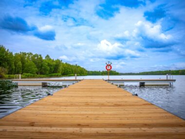 Nowa przystań nad Jeziorem Paprocańskim w Tychach gotowa Tychy przystan marina II 8