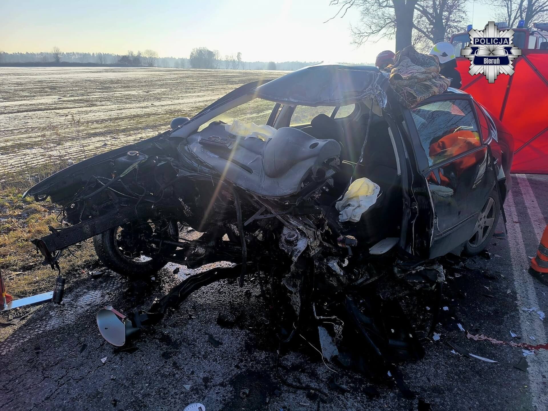 Śmiertelny wypadek na Bojszowach. Nie żyje 46-letnia kobieta