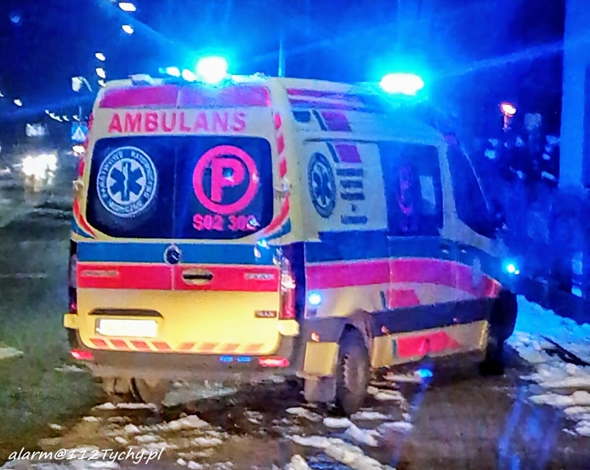 Wypadek w Tychach 23 listopada 2024 - sprawca kompletnie pijany